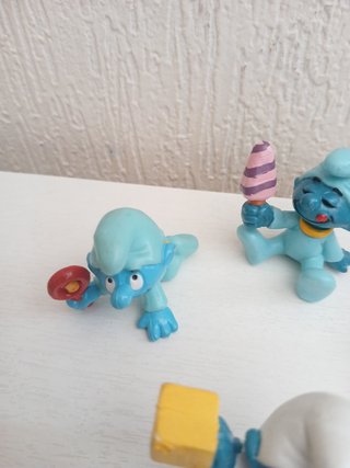 Set 4 Baby puffi pitufos bébé