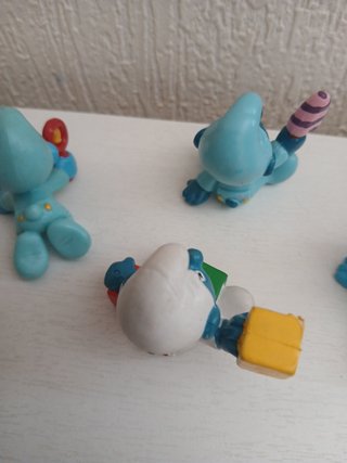 Set 4 Baby puffi pitufos bébé
