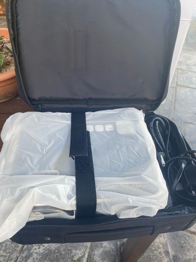 Proyector bomaker home theater + tela proyección