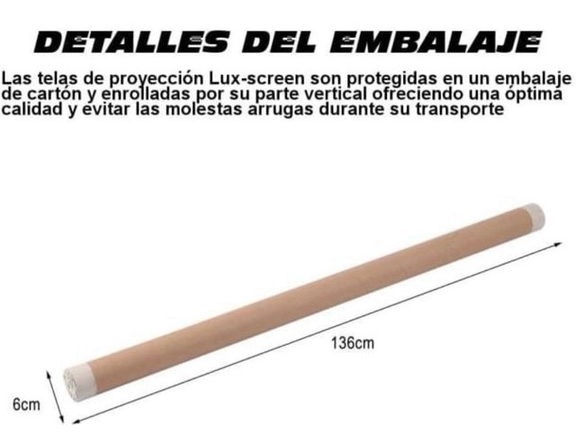 Proyector bomaker home theater + tela proyección