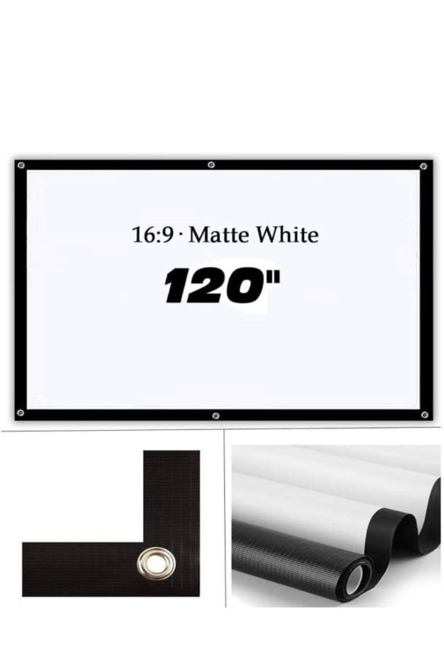 Proyector bomaker home theater + tela proyección