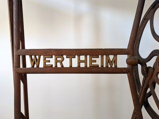 Antigua Máquina de coser Wertheim 1920s