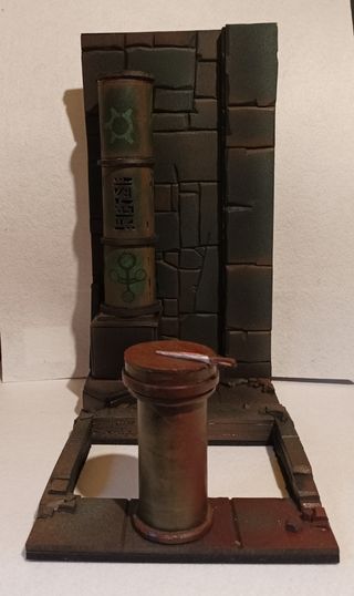 BASE DIORAMA CUSTOM PARA FIGURAS 1/6