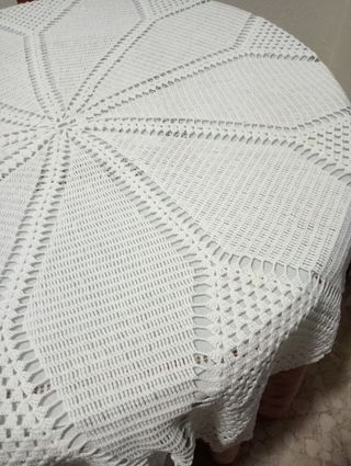 Paño crochet mesa