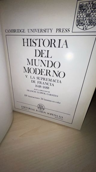 3 x 3€ Cambridge Historia del Mundo Moderno
