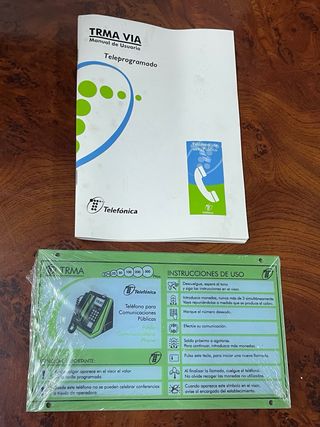 Telefono TRMA de monedas