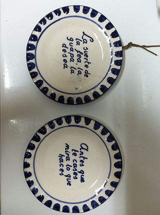 Platos decorativos