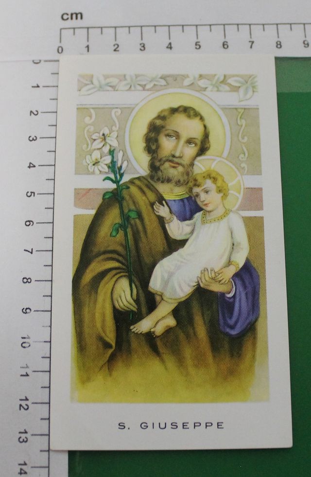 Santino Holy "Card S. Giuseppe" - 32