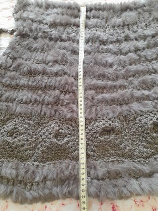 Mantella Donna Pellicce di Coniglio