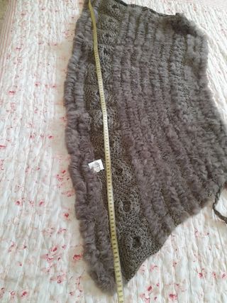 Mantella Donna Pellicce di Coniglio