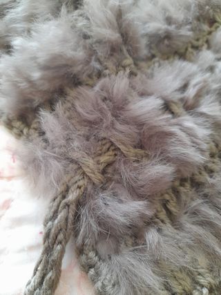 Mantella Donna Pellicce di Coniglio