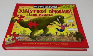 Libro puzzle Dinosauri