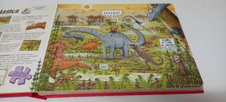 Libro puzzle Dinosauri