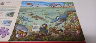 Libro puzzle Dinosauri