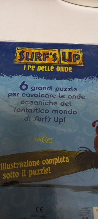 Libro puzzle Surf's up