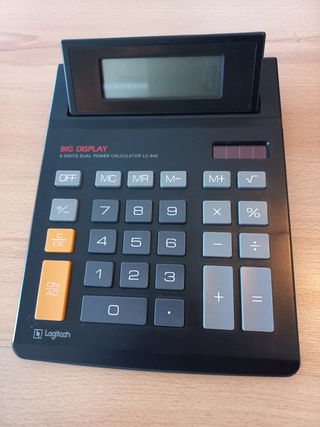 Calculadora solar Logitech