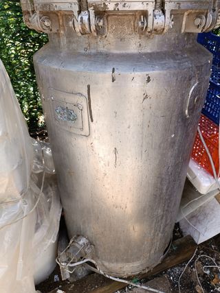 Depósito de acero inoxidable