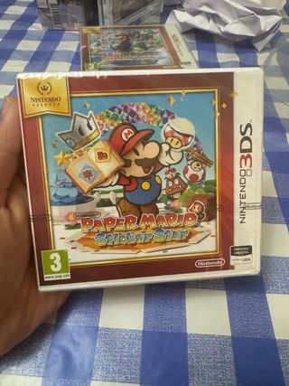 🇪🇸 Paper Mario Sticker Star 3ds Precintado
