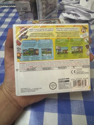 🇪🇸 Paper Mario Sticker Star 3ds Precintado