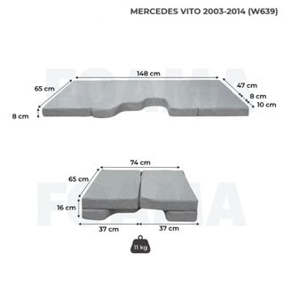Cama Delantera para Mercedes Vito – Viano W639