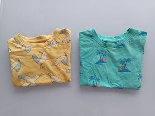 4 Camisetas manga corta