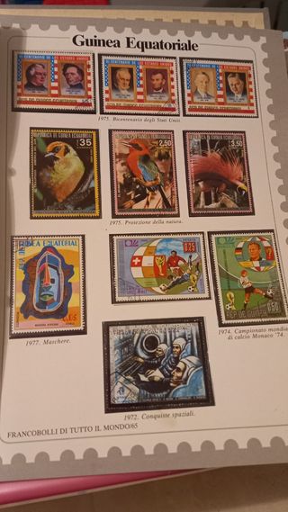 Francobolli della Bolaffi - Africa