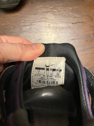 Scarpe Nike Huarache nere tg 39