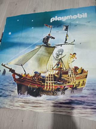 funda de edredón+ funda de cojín de Playmobil