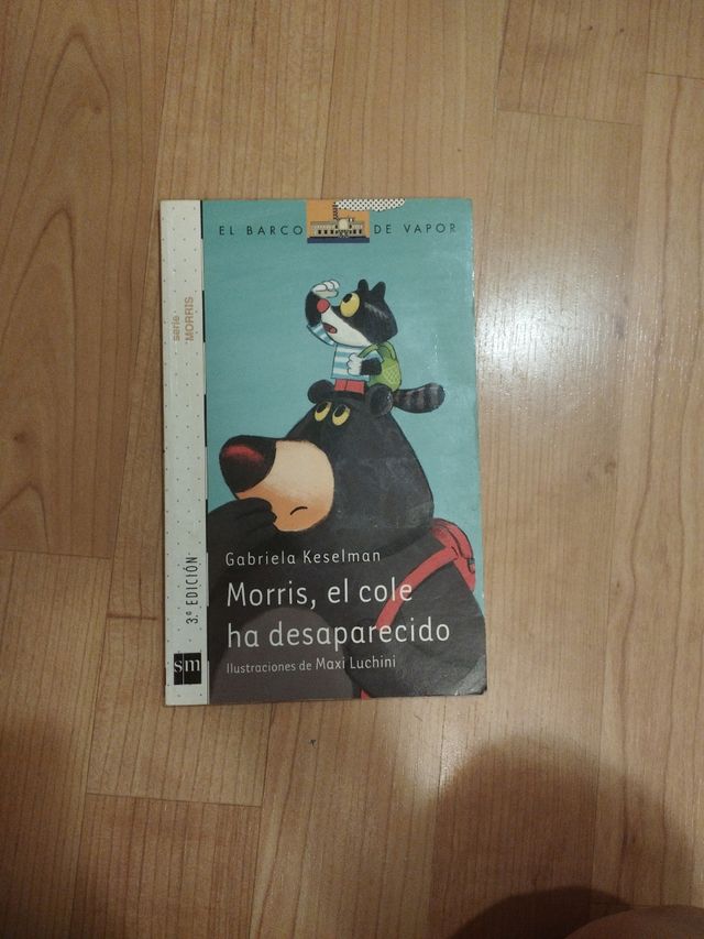 Libro Morris, el cole ha desaparecido
