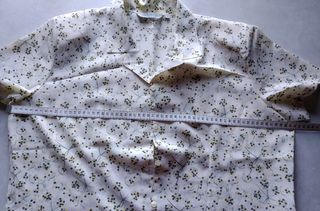 Conjunto señora camisa y falda verde T.54-56