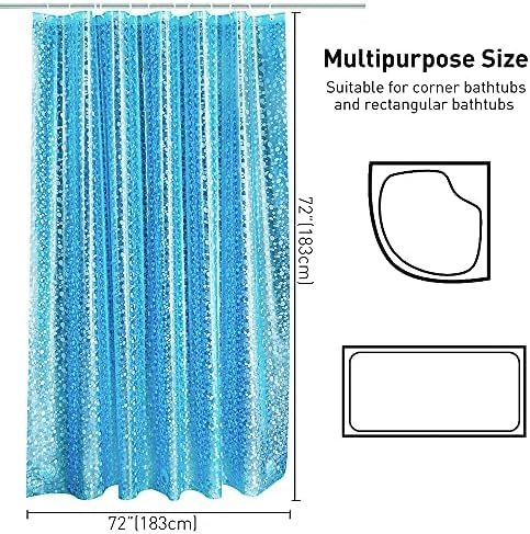 Cortina de Ducha Antibacteriana y Anti-Mofo