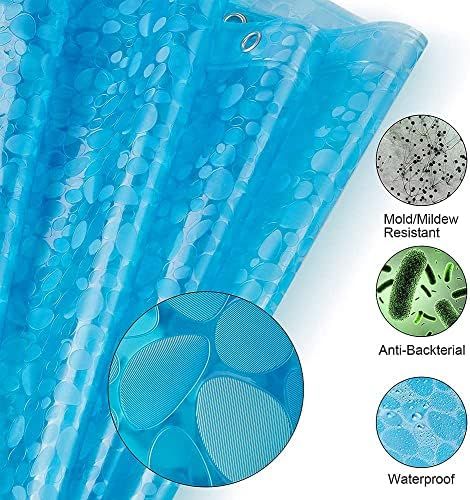 Cortina de Ducha Antibacteriana y Anti-Mofo