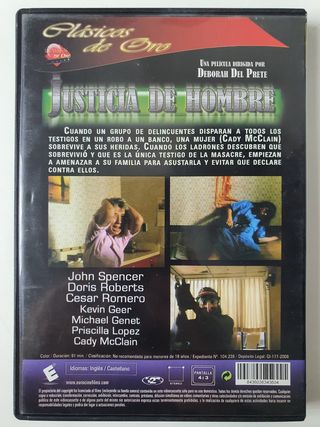 Justicia de hombre (Simple Justice) (1989) 🎬🍿