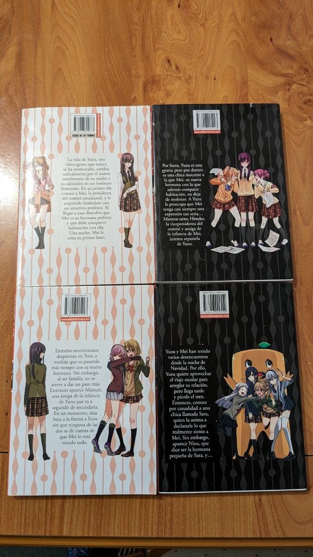 4 Volúmenes manga Citrus