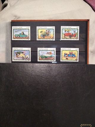 Sellos Sierra-Leone Disney