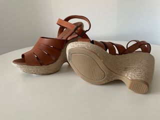 Sandalias de esparto