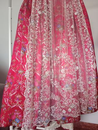 Traje fallera t.11 a 13años