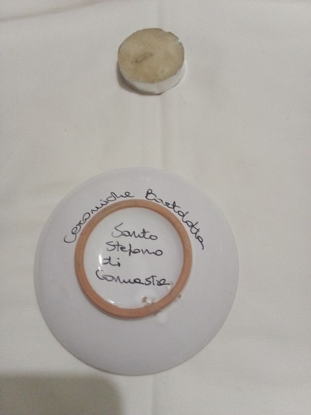 Portacandela ceramica