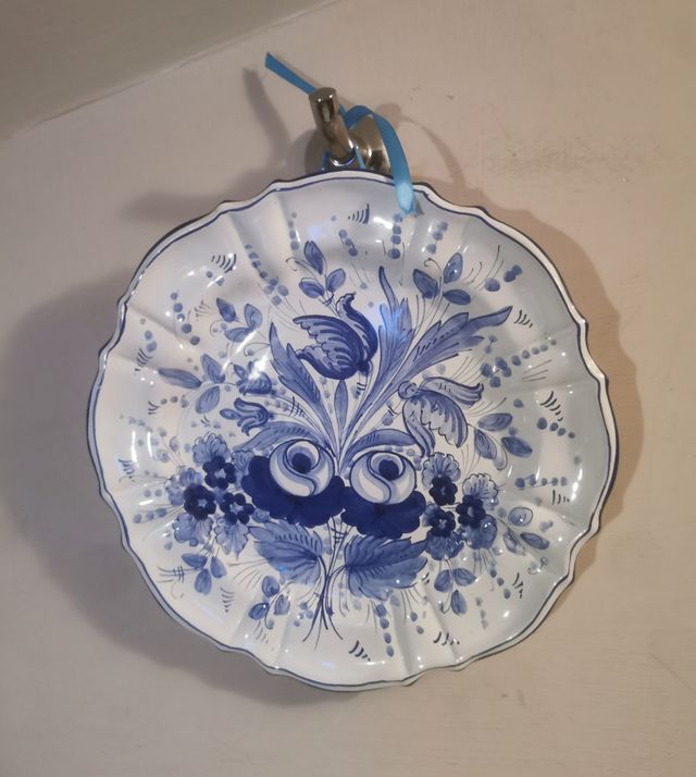 Piatto Decorativo porcellana Decorato a mano