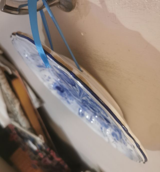 Piatto Decorativo porcellana Decorato a mano