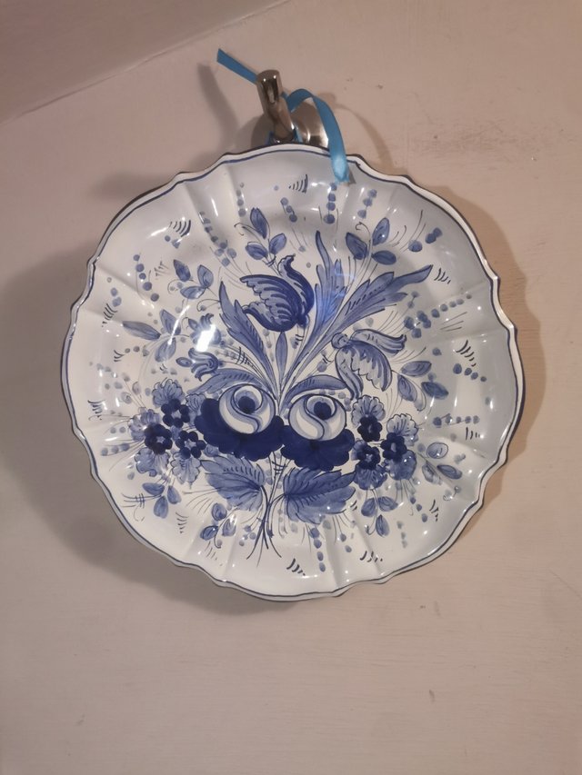 Piatto Decorativo porcellana Decorato a mano