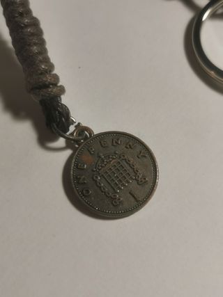 Portachiavi vintage Regina Elisabetta