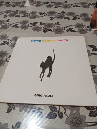 Disco in vinile di Gino paoli matto come