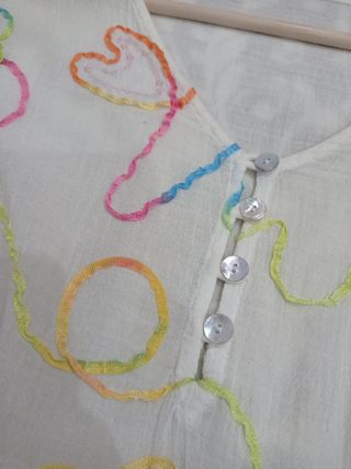 Camisola vestido ibicenca talla L