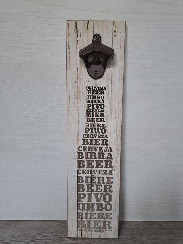 Apribottiglia birra da parete