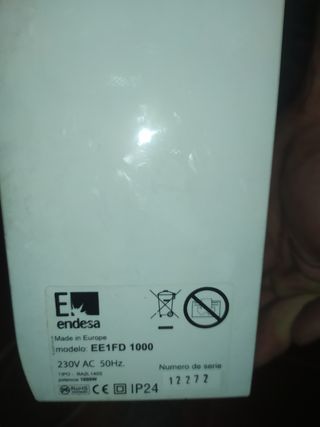Radiador Eléctrico Endesa