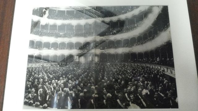 Quadro cornice foto anni 30 fascismo