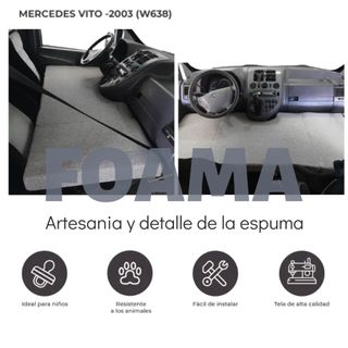Cama Delantera para Mercedes Vito W638 (-2003)