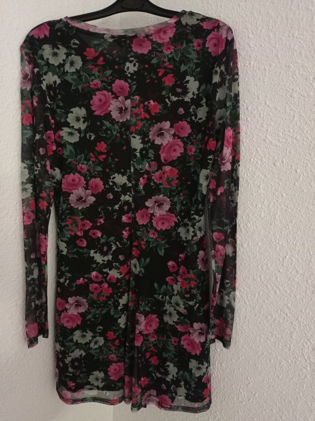 Vestido Stradivarius estampado