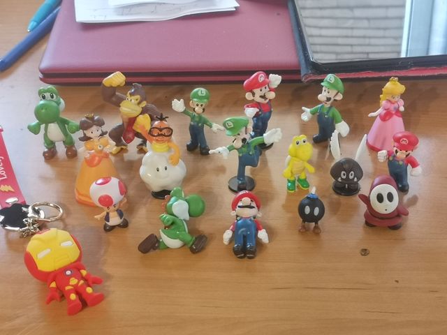 Figuras universo Mario&Ironman